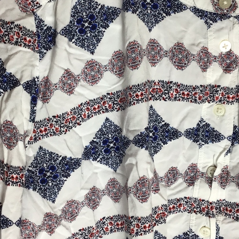 Loft > Patterned Blouse Small - Picture 5 of 10